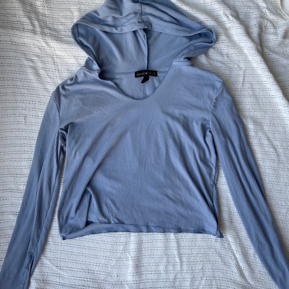 Ribbed Cropped Long Sleeve